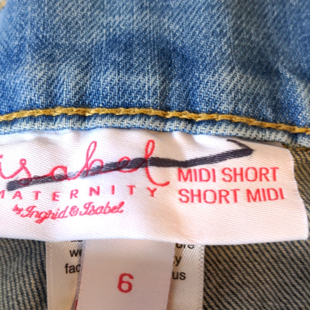 Isabel Maternity Shorts - Picture 3 of 4